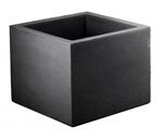 Geli Thermo Plastic Lippert Pflanzk&uuml;bel Kubus Quadrat ca. 30 x 30 x 26 cm anthrazit