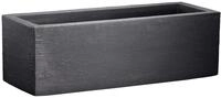 Lippert Pflanzk&uuml;bel Kubus Blumentrog rechteck ca. 80x30x27 cm anthrazit