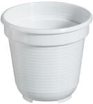 BLUMENTOPF 12CM WEISS 80601210