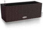Lechuza "BALCONERA Cottage 50" Pflanzgef&auml;&szlig; mit ERD-Bew&auml;sserungs-System, Mokka, 50