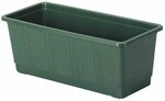 Geli 803 080 11 Blumenkasten Standart, 80 x 17,5 cm, dunkelgr&uuml;n