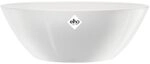 elho Brussels Diamond Oval 36 - Blumentopf f&uuml;r Innen - &Oslash; 35.5 x H 13.0 cm -