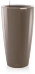 LECHUZA RONDO Premium 32 taupe hochglanz 15784
