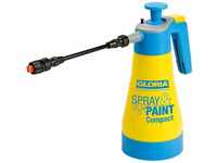 GLORIA Drucksprüher Spray & Paint Compact | 1,25 L Farbsprüher/Ölsprüher 