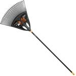 Fiskars Laubbesen, 27 Zinken, Breite: 65 cm, Kunststoff-Zinken/Aluminium-Stiel,