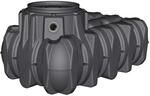Flach 390000 - Erdtank Platin 1500L Graf