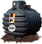 4rain MONO Erdtank 5000 Liter inkl. Tankabdeckung