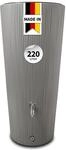 GARANTIA Linus 2in1 Regentonne 220 Liter zinkgrau inkl. Pflanzschale - Wassertank,