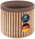 Beckmann Premium Regenfass 600 L &ndash; Massives L&auml;rchenholz & Frostsicher &ndash; Made in
