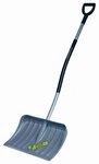 Freund 2030542 Kunststoff Schneeschieber Alu kante mit Ergo-Stiel