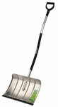 Freund 2000528 Ergo Aluminium-Schneeschieber 50 cm mit Thermoflexkunstoffkante und