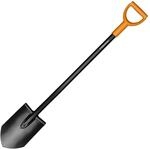Fiskars G&auml;rtnerspaten f&uuml;r harte, steinige B&ouml;den, Spitz, L&auml;nge: 117 cm,