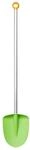 Fiskars Kinder-Spaten, L&auml;nge: 91 cm, Kunststoff-Blatt/Aluminium-Stiel, Gr&uuml;n/Orange,