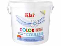 Klar Color Waschmittel ohne Duft 4,75kg I Umweltfreundliches Waschpulver für