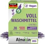 AlmaWin&reg; Vollwaschmittel Pulver [2kg - 38 Ladungen] mit Lavendel-Duft f&uuml;r