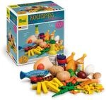 Erzi 28217 Sortierung Kochspa&szlig; aus Holz, Kaufladenartikel f&uuml;r Kinder, Rollenspiele