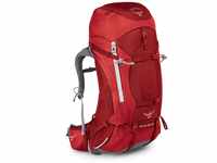 Osprey Europe Damen Ariel AG 55 Backpacking Pack, Picante Red, WM