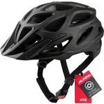 Alpina A9713 Fahrradhelm, Schwarz Matt, 57-62 cm