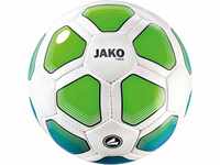 JAKO Trainingsball Striker Ball, weiß blau/Neongrün, 5