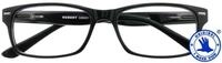 I NEED YOU Herren Lesebrille +1,0 Modell "Robert" schwarz Lesehilfe mit Etui