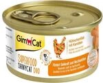 GimCat Superfood ShinyCat Duo H&uuml;hnchen mit Karotten - Katzenfutter mit saftigem