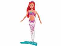 Simba 105733049 - Steffi Love Light & Glitter Mermaid, Steffi als Meerjungfrau, mit