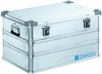 Zarges K470 Aluminiumkoffer, 40841, metallic silver, 26 x 16.9 x 15
