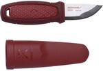 Morakniv Eldris Outdoormesser mit Rotem Kunststoffgriff, Mehrfarbig, One Size,