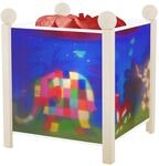 Trousselier 6243642 Magische Laterne, Kinder Nachtlicht Elmar der Elefant,
