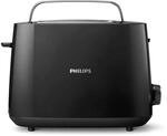 Philips Toaster &ndash; 2 Toastschlitze, 8 Stufen, Br&ouml;tchenaufsatz, Auftaufunktion,