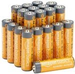 Amazon Basics AA-Alkali-Hochleistungsbatterien, 1,5 V, 10 Jahre lagerf&auml;hig, 20