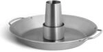BURNHARD&reg; Edelstahl H&auml;hnchenbr&auml;ter, &Oslash;30,5 cm, H&auml;hnchenhalter mit...