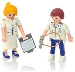 PLAYMOBIL 9216 Duo Pack Stewardess und Offizier