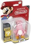Nintendo Figur (10cm) W3 - Yoshi (pink) mit Ei
