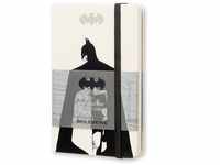 Moleskine Notizbuch Batman, Pocket, A6, Liniert, Hard Cover, weiß