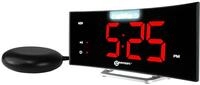 Wecker mit starkem 95dB Alarm, Vibrationskissen, gro&szlig;em Display und Blitzlicht - Die