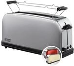 Russell Hobbs Toaster [Langschlitz f&uuml;r 2 Scheiben / 1 breite Brotscheibe] Adventure