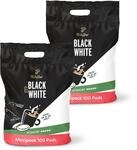 Tchibo Kaffeepads Maxipack, BLACK & WHITE, 2x100 Pads | Kr&auml;ftig mit starkem