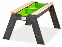 EXIT TOYS Aksent Sandtisch & Wassertisch aus Holz - Spieltisch & Picknicktisch...