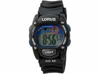 Lorus Sport Herren-Uhr Chronograph Edelstahl und Kunststoff mit Urethanband R2351AX9