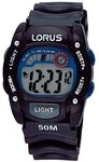 Lorus Sport Herren-Uhr Chronograph Edelstahl und Kunststoff mit Urethanband R2351AX9