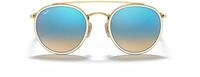 Ray-Ban RB3647N 001/4O 51 Rayban RB3647N 001/4O 51 Rund Sonnenbrille 51, Gold