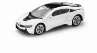 siku 1458, BMW i8, Metall/Kunststoff, Schwarz/Wei&szlig;, Spielzeugauto f&uuml;r Kinder