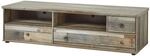 Stella Trading Bonanza Vintage TV-Board in Driftwood Optik - ausdrucksstarkes...