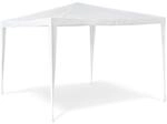 Relaxdays Pavillon Zelt HBT: 2,5 x 3 x 3 m Gartenpavillon mit quadratischer Fl&auml;che