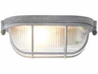 BRILLIANT Lampe Bobbi Wand- und Deckenleuchte 21cm grau Beton | 1x A60, E27,...
