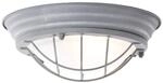 BRILLIANT Lampe Typhoon Wand- und Deckenleuchte 29cm grau Beton/wei&szlig; | 1x A60, E27,
