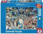 Schmidt 59398 Renato Casaro, Hollywood, 1000 Teile Puzzle