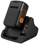 BLACK+DECKER Akku und Ladeger&auml;t f&uuml;r Gartenger&auml;te und
