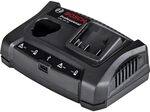 Bosch Professional 18V System Ladeger&auml;t GAX 18V-30 (je eine Ladebuchse f&uuml;r 12V &